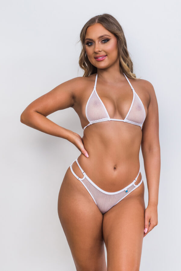 Micro Mesh White 312 Top 257 Bottom Front