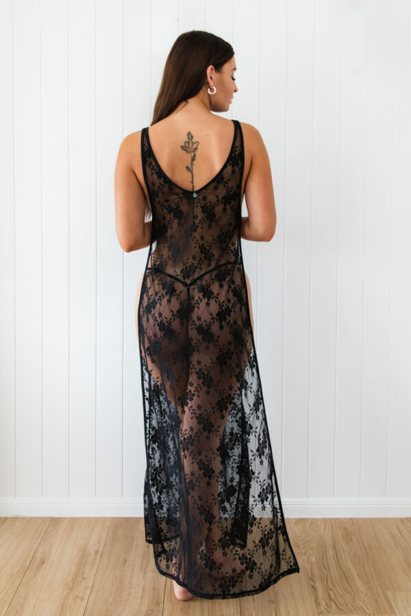 Surrender Black 5868 Dress Back